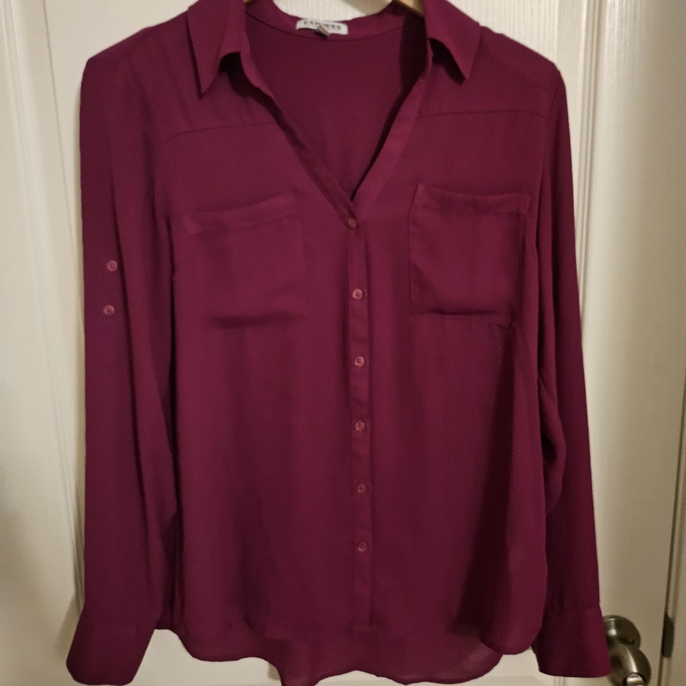 Express Buisness Button Up